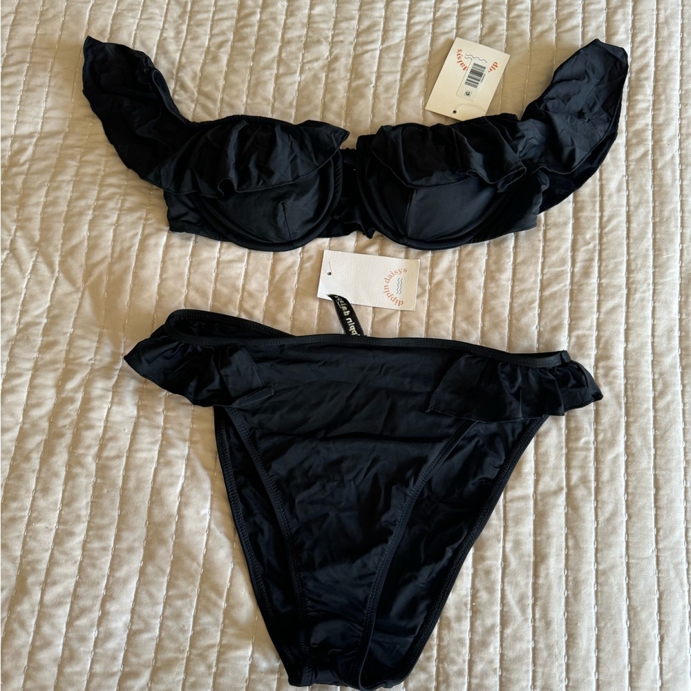 Dippin' Daisy's Black Bikini Bottoms